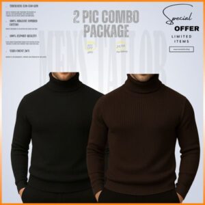 𝐓𝐮𝐫𝐭𝐥𝐞 𝐍𝐞𝐜𝐤 cream white 2 pcs combo (copy)