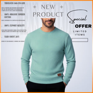 𝐒𝐨𝐥𝐢𝐝 𝐒𝐰𝐞𝐚𝐭𝐬𝐡𝐢𝐫𝐭 pastel green1 pcs