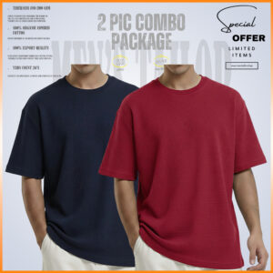 Home ๐๐๐๐๐ฅ๐ ๐๐ซ๐จ๐ฉ ๐๐ก๐จ๐ฎ๐ฅ๐๐๐ซ 2 pic combo offer 200+ gsm ๐ช๐๐๐๐๐ ๐๐๐๐๐๐ navy maroon