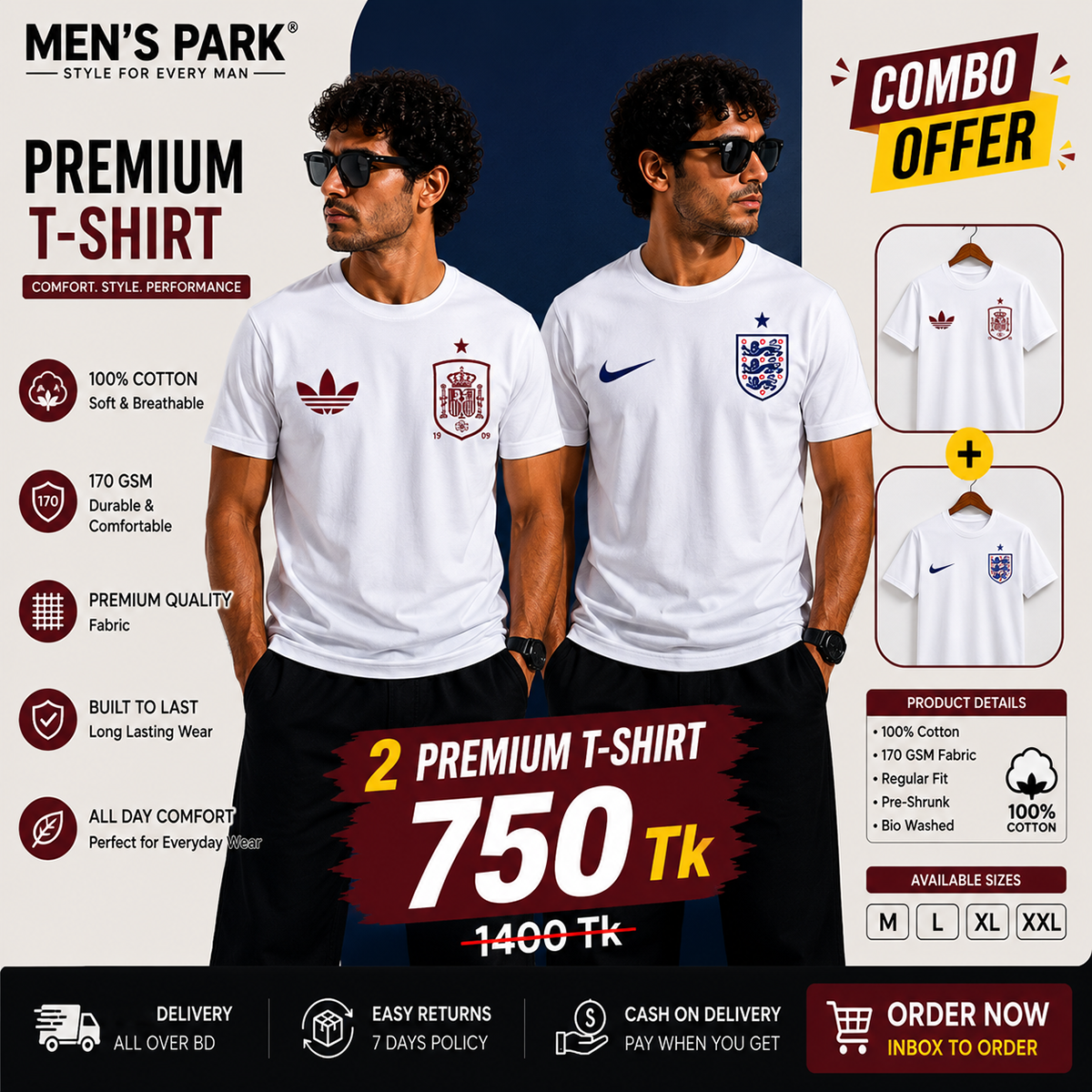 combo england+spain premium world cup t shirt 2026 combo combo england+spain premium world cup t shirt 2026 combo