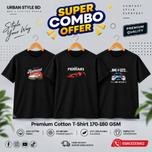 CR-13 Premium Luxury 3Pcs Combo T-shirt