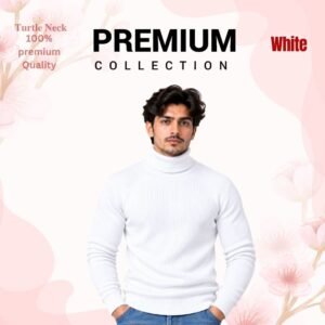 𝐓𝐮𝐫𝐭𝐥𝐞 𝐍𝐞𝐜𝐤-White 1 Pcs
