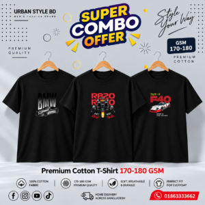 CR-12 Premium Luxury 3Pcs Combo T-shirt (Copy)